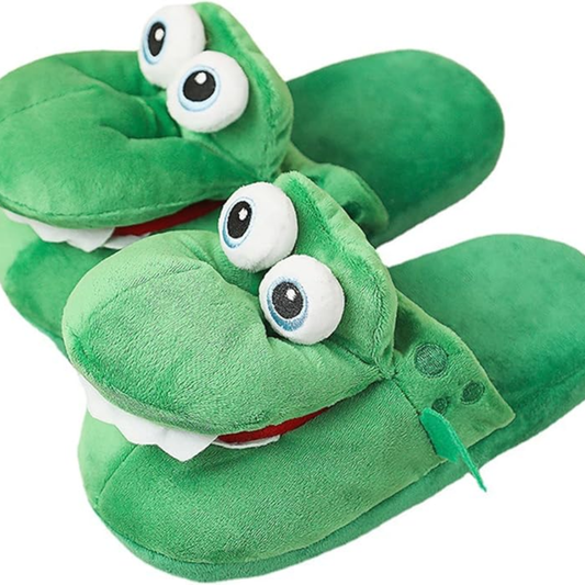 Pantuflas de Cocodrilo Animadas