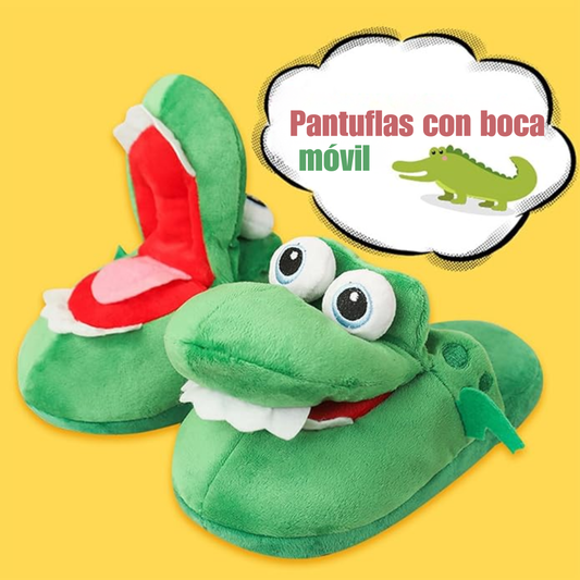 Pantuflas de Cocodrilo Animadas