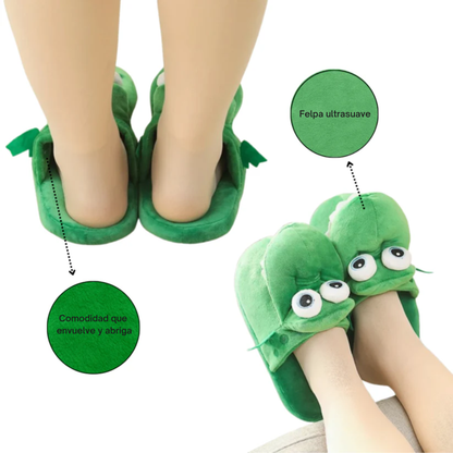 Pantuflas de Cocodrilo Animadas